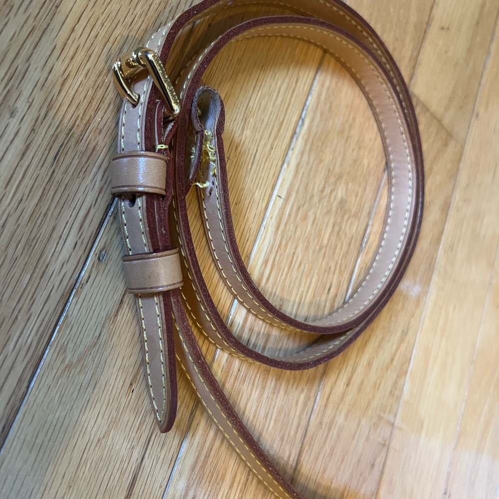 Louis Vuitton leather replacement crossbody strap for Siracusa bag